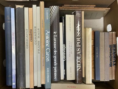 Cartons of books on 17th and 19th century...