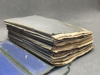 Important herbier de 1923. 
13 x 47 x 30...