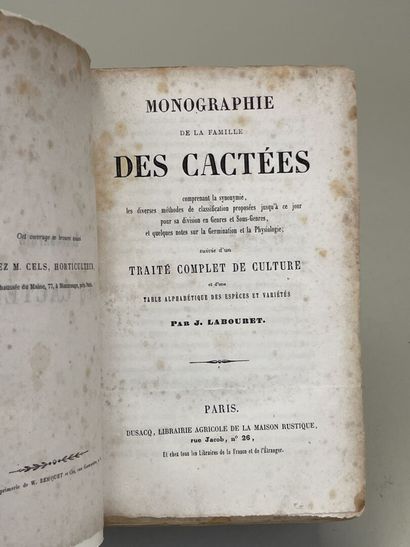 LABOURET, J. - Monographie de la famille...