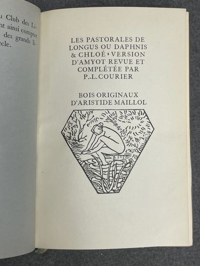 Longus Daphnis et Chloé. 
Illustrations by...