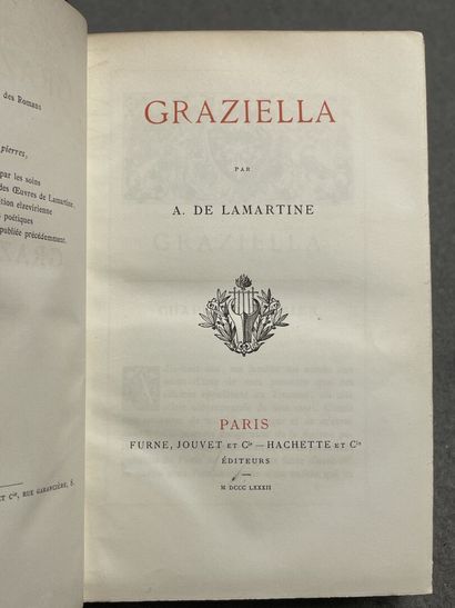 LAMARTINE, Alphonse de. - OEuvres poétiques...