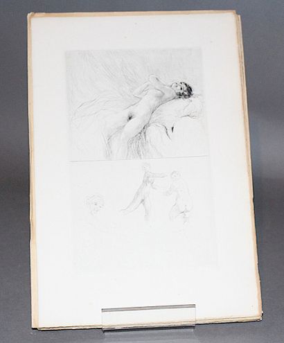 [LE RICHE Henri, illustrateur sous le pseudonyme...