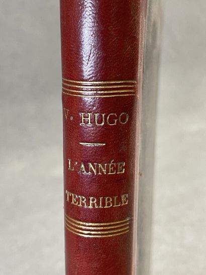 HUGO, Victor. - L'Année terrible.- Paris,...