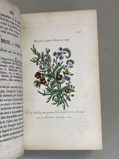 LENEVEUX, Louise. - Les Fleurs emblématiques...