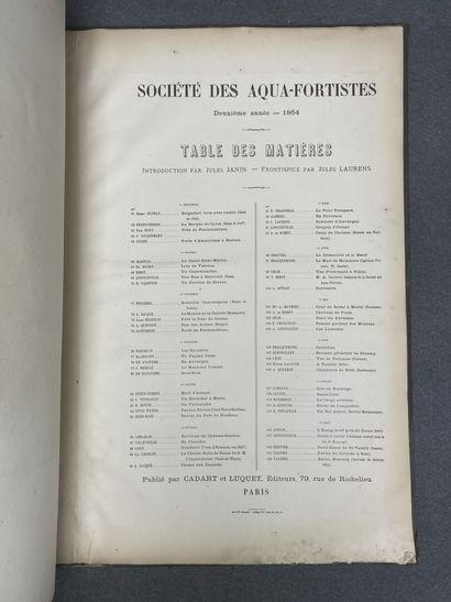 Society of Aqua-Fortists 
Modern etchings...
