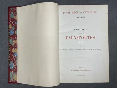 Paris siège et commune 1870-1871 
Collection...