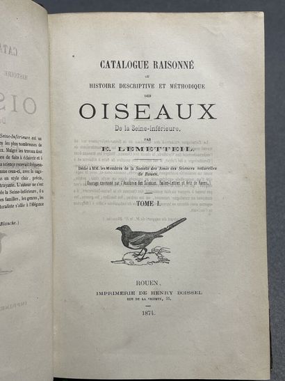 LEMETTEIL, Pierre Eugène. - Catalogue raisonné...