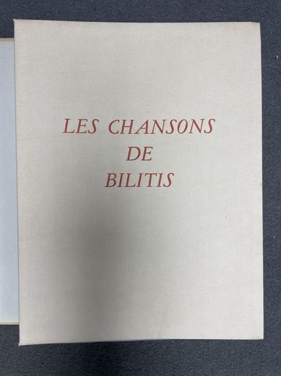 LOUYS Pierre - ill Mariette LYDIS
Les chansons...
