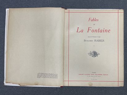 Benjamin RABIER:
-Fables de la Fontaine 1906....
