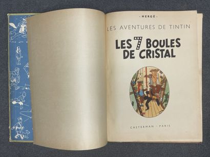 TINTIN: The 7 crystal balls. 
Casterman....