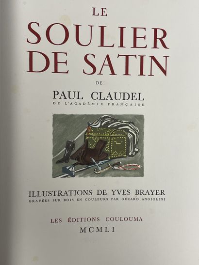 CLAUDEL Paul , Illustrations by Yves Brayer...