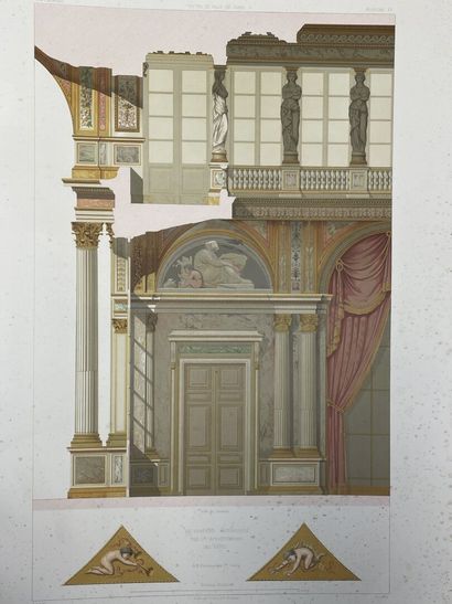 ARCHITECTURE - CALLIAT (Victor). 
Hôtel de...
