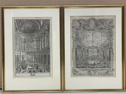 [COCHIN, père & fils]. - Cérémonie du mariage...