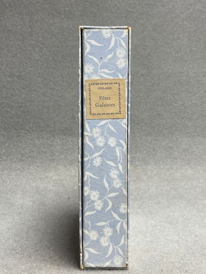 VERLAINE Paul. illust. P. BECAT
Fêtes galantes...