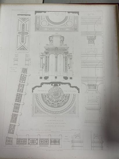 ARCHITECTURE - CALLIAT (Victor). 
Hôtel de...