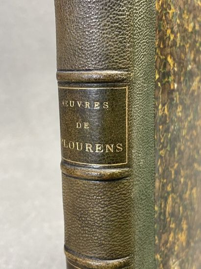 FLOURENS, P. - Des manuscrits de Buffon avec...