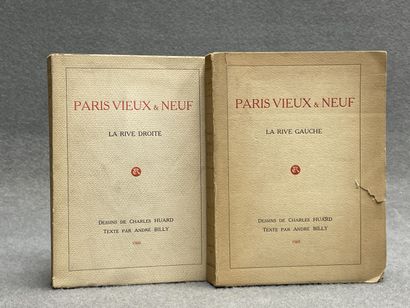 Paris vieux & Neuf. 
La rive droite, La rive...