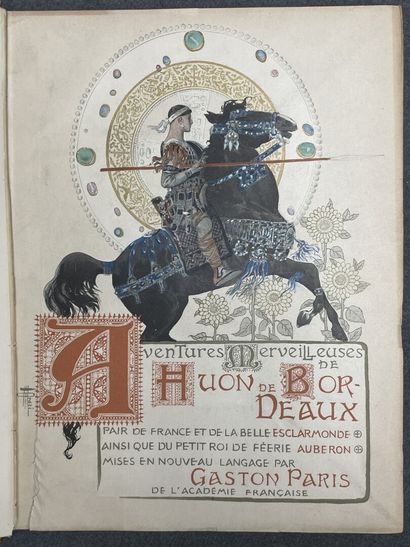 [ORAZI]. PARIS (Gaston). Aventures merveilleuses...
