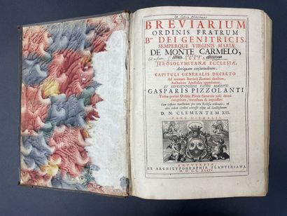 Bréviaire 
Breviarium ordinis fratrum 
B...