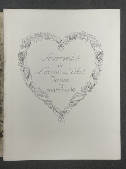 LABÉ Louise , illustrations Emilienne MILANI
Sonnets...