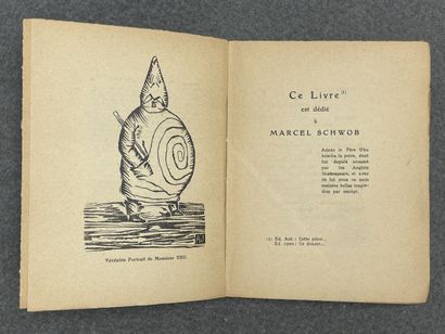JARRY (Alfred). 
Ubu roi, drama in five acts....