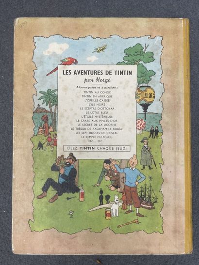 TINTIN: The 7 crystal balls. 
Casterman....