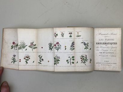 LENEVEUX, Louise. - Les Fleurs emblématiques...