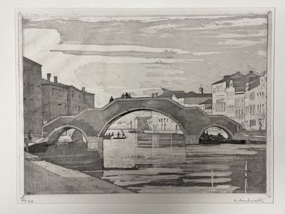 VENISE. Preface by Abel Bonnard and 10 original...