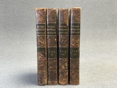 NECKER (Jacques). 
De la Révolution française....