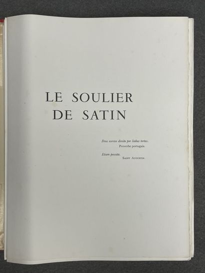 CLAUDEL Paul , Illustrations by Yves Brayer...