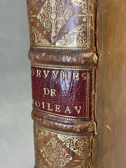 BOILEAU-DESPREAUX, Nicolas. - OEuvres diverses......