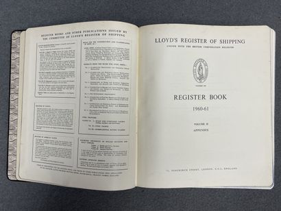 Lloyds Register of Shipping.
Register of...