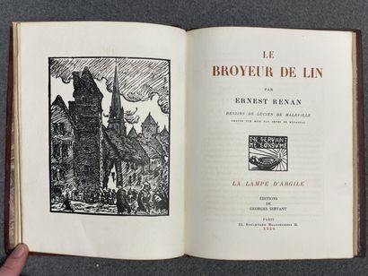 Ernest RENAN
Le Broyeur de lin. 
Editions...
