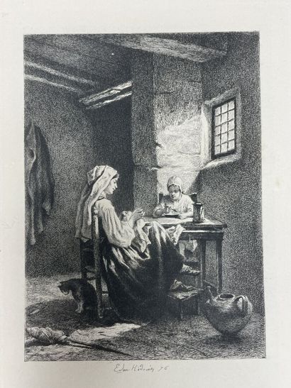Twenty-five etchings 
by leading Modern artists...