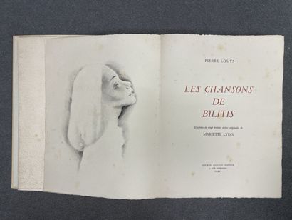 LOUYS Pierre - ill Mariette LYDIS
Les chansons...