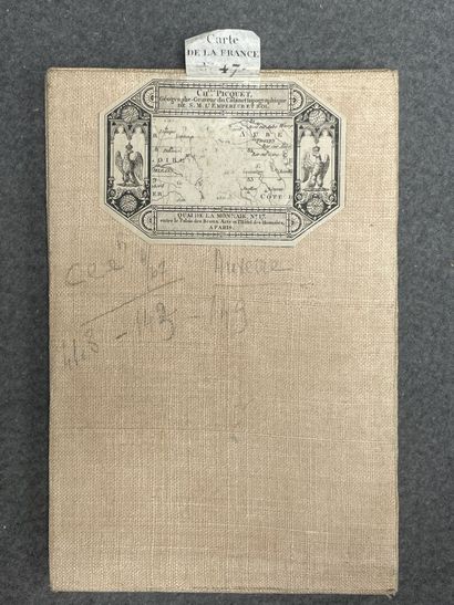 PICQUET Géographe-graveur du Cabinet topographique...