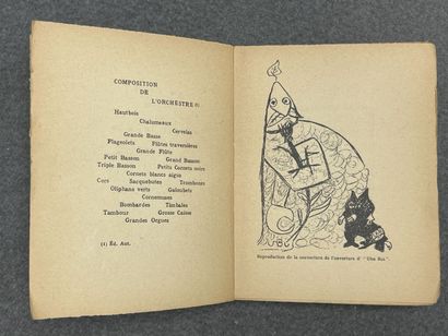 JARRY (Alfred). 
Ubu roi, drama in five acts....
