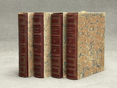 HIPPOCRATE. illustrations by KUHN-REGNIER.
OEuvres...