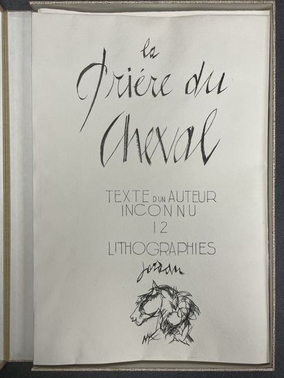 JORDAN illustrator, Text by an unknown author...