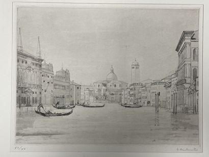 VENISE. Preface by Abel Bonnard and 10 original...