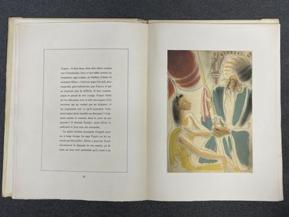 VOLTAIRE
Le blanc et le noir. 
Lithographs...
