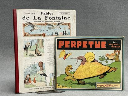Benjamin RABIER:
-Fables de la Fontaine 1906....