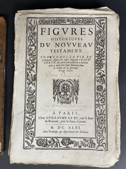 Figures historiques du Nouveau Testament...