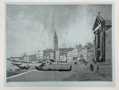 VENISE. Preface by Abel Bonnard and 10 original...