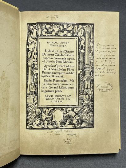 ERASMUS. 
Éloge de la Folie. 
Union Latine...