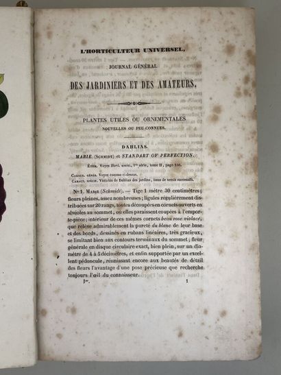 LEMAIRE, Charles. - L'Horticulteur Universel,...