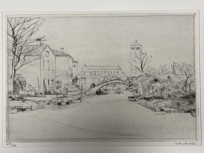 VENISE. Preface by Abel Bonnard and 10 original...