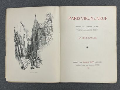 Paris vieux & Neuf. 
La rive droite, La rive...