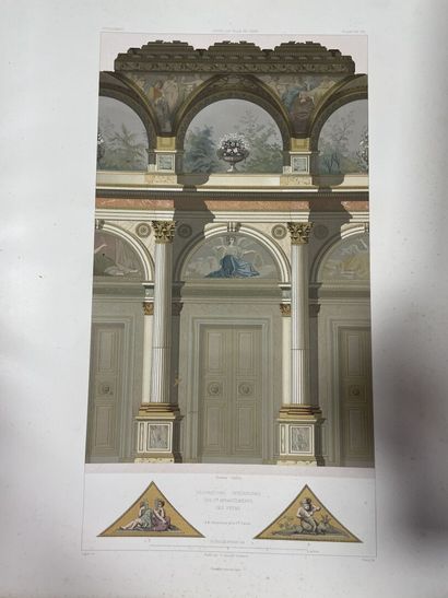 ARCHITECTURE - CALLIAT (Victor). 
Hôtel de...