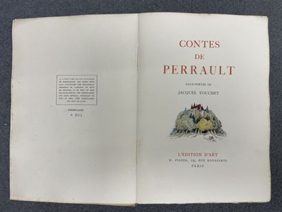 Tales by Perrault. 
Etchings by Jacques Touchet....